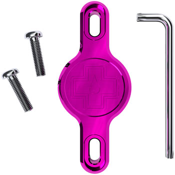 Muc-Off Secure Tag Holder - Pink 3.0 EA Bracket/Accessory