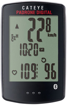 CatEye Padrone Digital Bike Computer - Wireless, Black EA Bike Computers