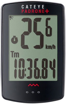 CatEye Padrone+ Bike Computer - Wireless, Black EA Bike Computers