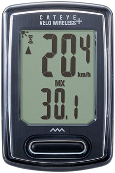 CatEye Velo Wireless + Bike Computer - Black EA Bike Computers