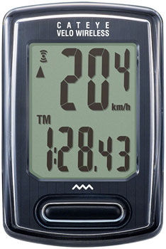 CatEye Velo Wireless Bike Computer - Black EA Bike Computers