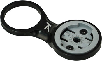 K-Edge Fixed Stem Mount for Wahoo Bolt and ELEMNT Computers: Black EA Computer Mount Kit/Adapter