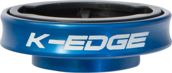 K-Edge Gravity Stem Cap Mount for Garmin Quarter Turn Type Computers, Blue EA Computer Mount Kit/Adapter