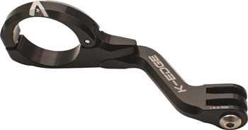 K-Edge Go Big Pro Universal Action Camera and Light On-Center Handlebar Mount 31.8mm: Black EA Camera Mounts