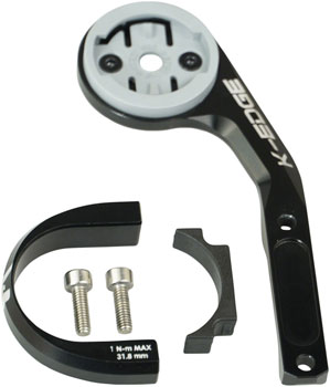 K-Edge Wahoo Bolt Sport Handlebar Mount, 31.8mm, Black EA Computer Mount Kit/Adapter