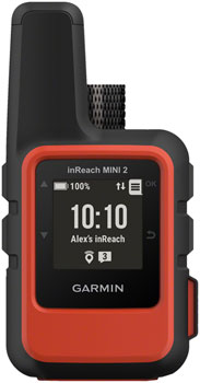 Garmin inReach Mini 2 Satellite Communicator - GPS, Flame Red EA Electronic Map