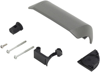 Bosch Battery Holder Kit For Rack Battery, Platinum - Bosch eBike System 2 EA Ebike Battery Mounting