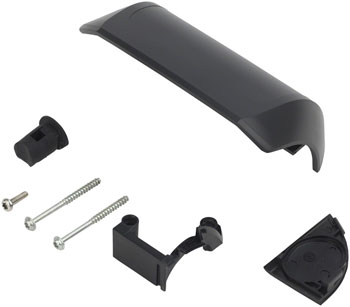 Bosch Battery Holder Kit For Rack Battery, Anthracite - Bosch eBike System 2 EA Ebike Battery Mounting