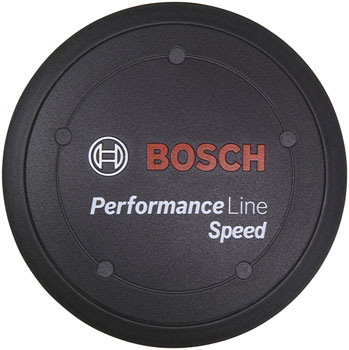 Bosch Logo Cover Performance Line Speed, Incl. Spacer Ring (BDU2XX) - Bosch eBike System 2 (Warranty Replacement Only) EA Ebike Motor Covers