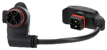 TQ Systems GmbH TQ Ebike Range Extender Cable - V01, 85mm EA Ebike Battery Cables