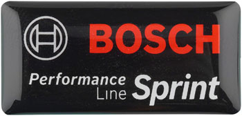 Bosch Logo Sticker Performance Line Sprint (BDU318Y) - The smart system EA Ebike Motor Covers