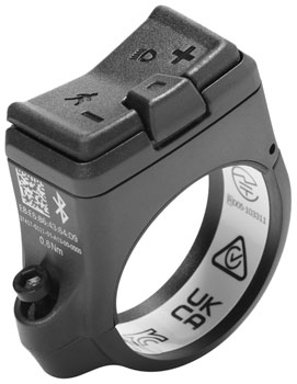 Bosch Mini Remote Dropbar, 31.8mm (BRC3310) (UL 4200A Compliant) - The smart system EA Ebike Head Unit
