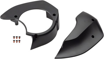 Shimano STEPS SM-DUE80-B Large Drive Unit Cover and Screws EA Ebike Motor Covers