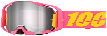 100% ARmatic Goggle Snakpak - Silver Flash Mirror Lens EA Goggles