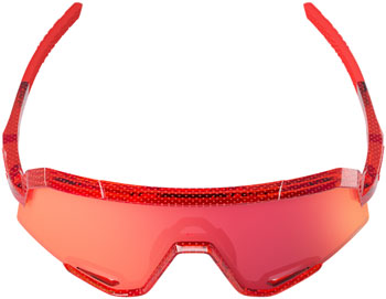 100% Slendale Sunglasses - Campari Translucent Red/Hiper Fire Red Mirror Lens Campari Translucent Red EA Sunglasses