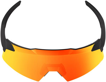 100% Aerocraft Sunglasses - Soft Tact Black/Hiper Red Mirror Lens Soft Tact Black EA Sunglasses