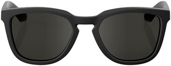 100% Hudson Sunglasses - Soft Tact Black/Smoke Lens Soft Tact Black EA Sunglasses
