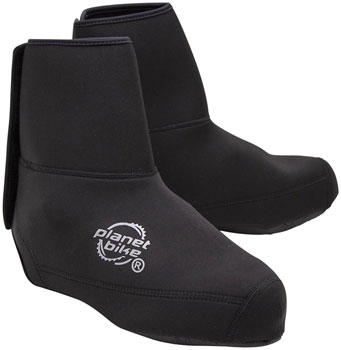Planet Bike Comet Shoe Cover: Black, LG Black PAA Shoe Covers