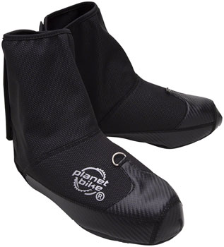 Planet Bike Blitzen Windproof Shoe Cover: Black, XL Black PAA Shoe Covers