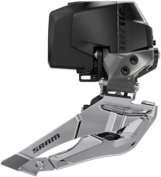 SRAM Rival eTap AXS Wide Front Derailleur - 2x12-Speed, Braze-on, (Battery Not Included), Black, D1 EA Front Derailleur
