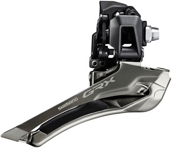 Shimano GRX FD-RX820-F Front Derailleur - 12-Speed, Double, Braze-On, Down Swing, Down Pull, 48t Max EA Front Derailleur