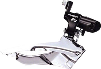 microSHIFT R8 Front Derailleur 7/8-Speed Triple, 50/39/30T, 31.8/34.9 Band Clamp, Shimano Compatible EA Front Derailleur