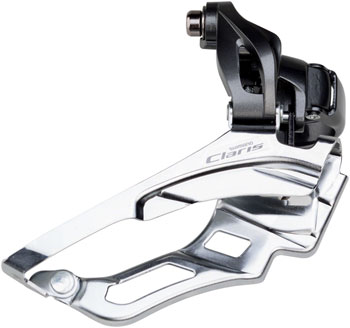 Shimano Claris FD-R2030 8-Speed Triple 34.9mm with adapter for 31.8 and 28.6 Front Derailleur EA Front Derailleur