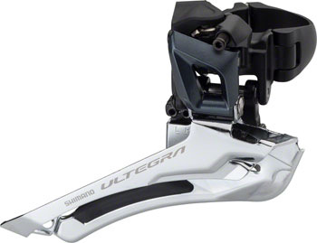 Shimano Ultegra FD-R8000 11-Speed 31.8/28.6 Front Derailleur, Black EA Front Derailleur