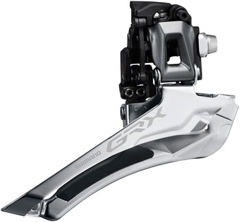 Shimano GRX FD-RX810-F Front Derailleur - 11-Speed, Double, Braze-On, 50t Max EA Front Derailleur