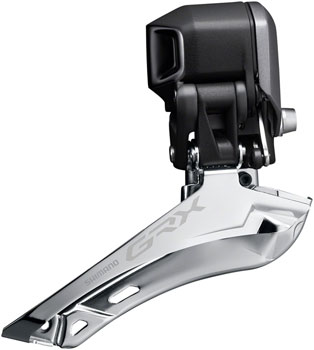 Shimano GRX FD-RX815-F 2 x 11 Speed Di2 Braze-On Front Derailleur, 50t max Chainring EA Front Derailleur