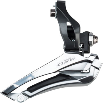 Shimano Claris FD-R2000 8-Speed Double Braze-On Front Derailleur EA Front Derailleur