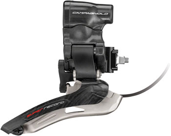 Campagnolo Super Record EPS 12s Front Derailleur, 12-Speed, Braze-on, Carbon EA Front Derailleur