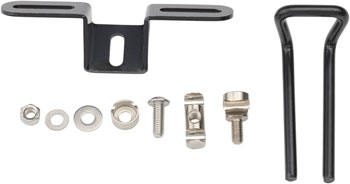 Benno eJoy/eScout Rear Fender Mount/Light Bracket Hardware - Black EA Fender Part