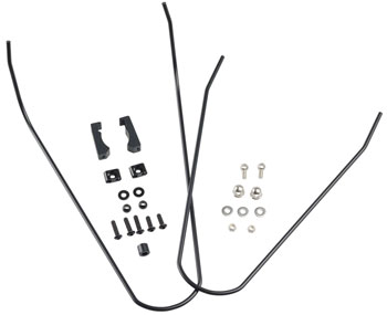 Benno Replacement Rear Fender - 46er, Black 22+ EA Fender Part