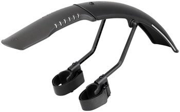 Topeak Tetrafender G1, Front Fender - Fits Up To 650/700 x 50 Gravel Tire, Black EA Clip-On Fender