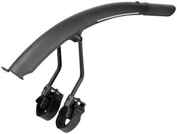 Topeak Tetrafender R1, Front Fender - Fits Up To 650/700 x 32 Road Tire, Black EA Clip-On Fender
