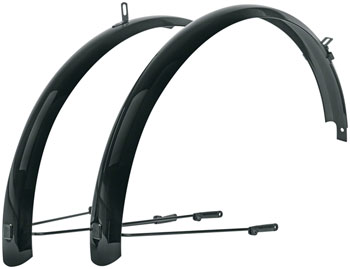 SKS B53 Bluemels Full Coverage Fender Set - 53mm, 24 x 1-1.9", Black SET Full Coverage Fender