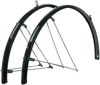 SKS B35 Bluemels Full Coverage Fender Set - 35mm, 700 x 20-28, Black SET Full Coverage Fender