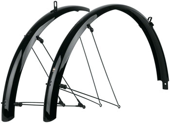 SKS B55 Bluemels Full Coverage Fender Set - 55mm, 700 x 38-47, Black SET Full Coverage Fender