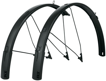 SKS B56 Bluemels Style Full Coverage Fender Set - 56mm, 700 x 38-47, Matte Black Matte Black SET Full Coverage Fender