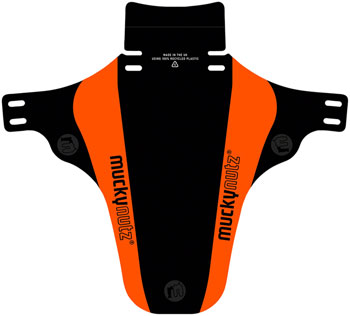 Muckynutz Mucky Nutz Face Fender - Orange EA Clip-On Fender