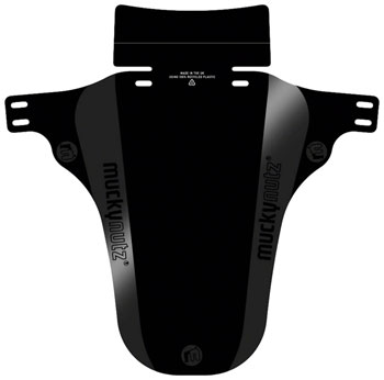 Muckynutz Mucky Nutz Fat Face Fender - Black EA Clip-On Fender
