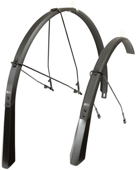 PDW Full Metal Fenders - 700 x 55mm, Black EA Full Coverage Fender