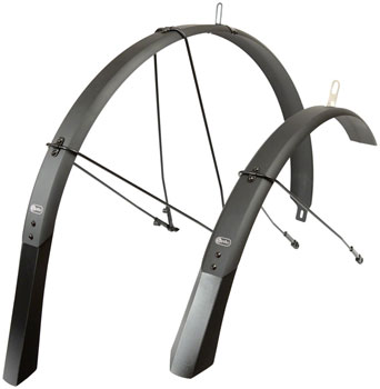 PDW Portland Design Works Full Metal Fenders - 27.5 x 2.5, Black EA Full Coverage Fender