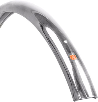 Velo Orange Smooth Fenders - 700c, 38mm, Silver PAA Full Coverage Fender
