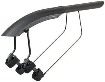 Topeak Tetrafender M2 Fender - Strap-on, Rear, Black EA Clip-On Fender