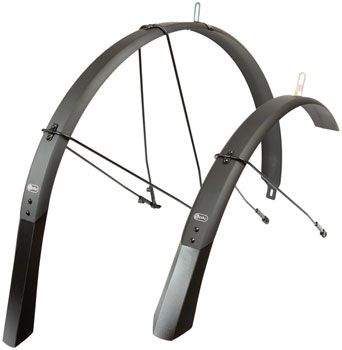 PDW Full Metal Fenders - 26 x 2.5, Black EA Full Coverage Fender
