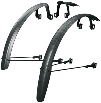 SKS Speedrocker XL Fender Set - 700 x 40-52mm, Black EA Clip-On Fender