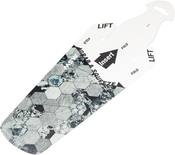 MSW Splashpad Fender - Rear, Geometric EA Clip-On Fender