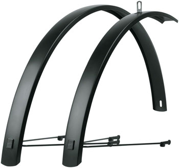 SKS Edge AL Aluminum Fender Set 56mm 700x50 Black SET Full Coverage Fender